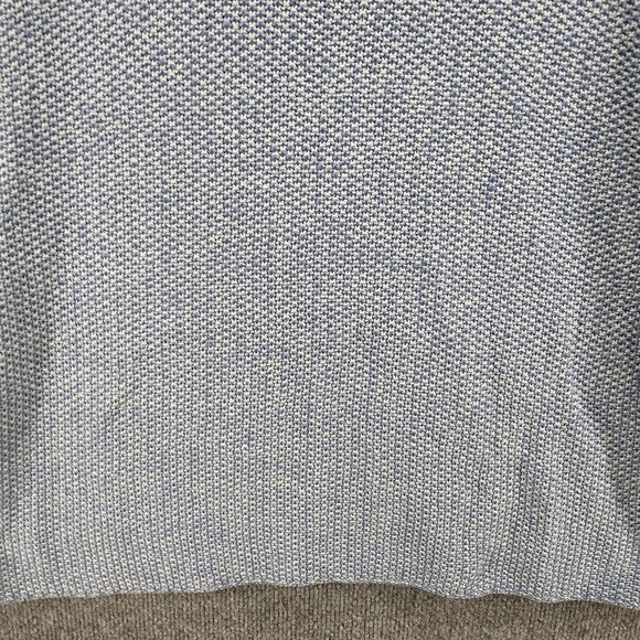 Express Tricot Women's Knit Sweater Blue Large Long Sleeve Crew Neck Vintage - Picture 6 of 12